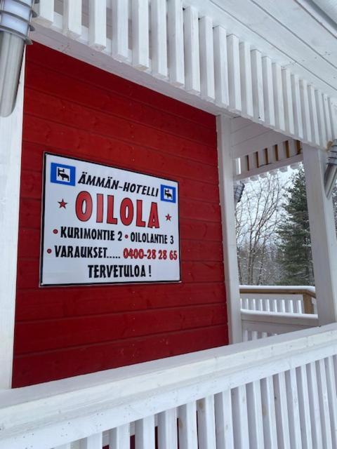 Aemmaen Hotelli Suomussalmi Eksteriør billede